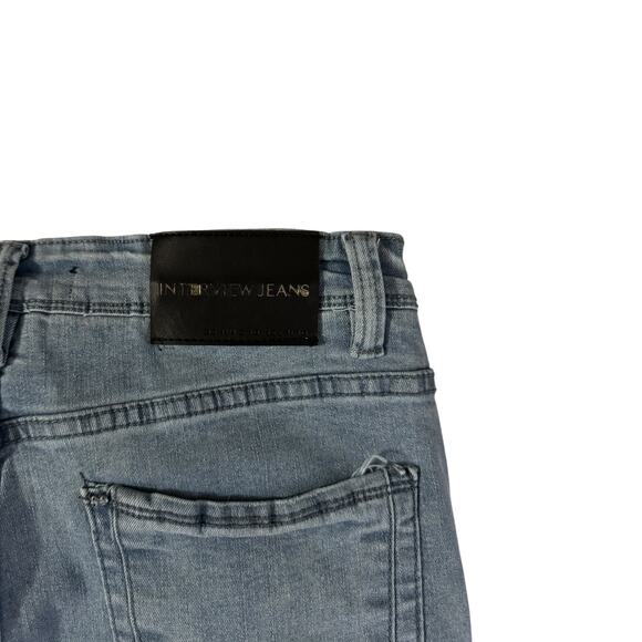 Interview Jeans Rebel Blues: Chicago Distressed Super Skinny 32 Waist Jeans - Picture 5 of 8